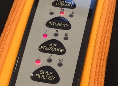 5. Drie 
massagesnelheden