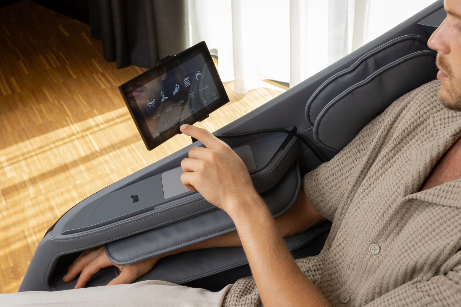 Volledige controle via tablet