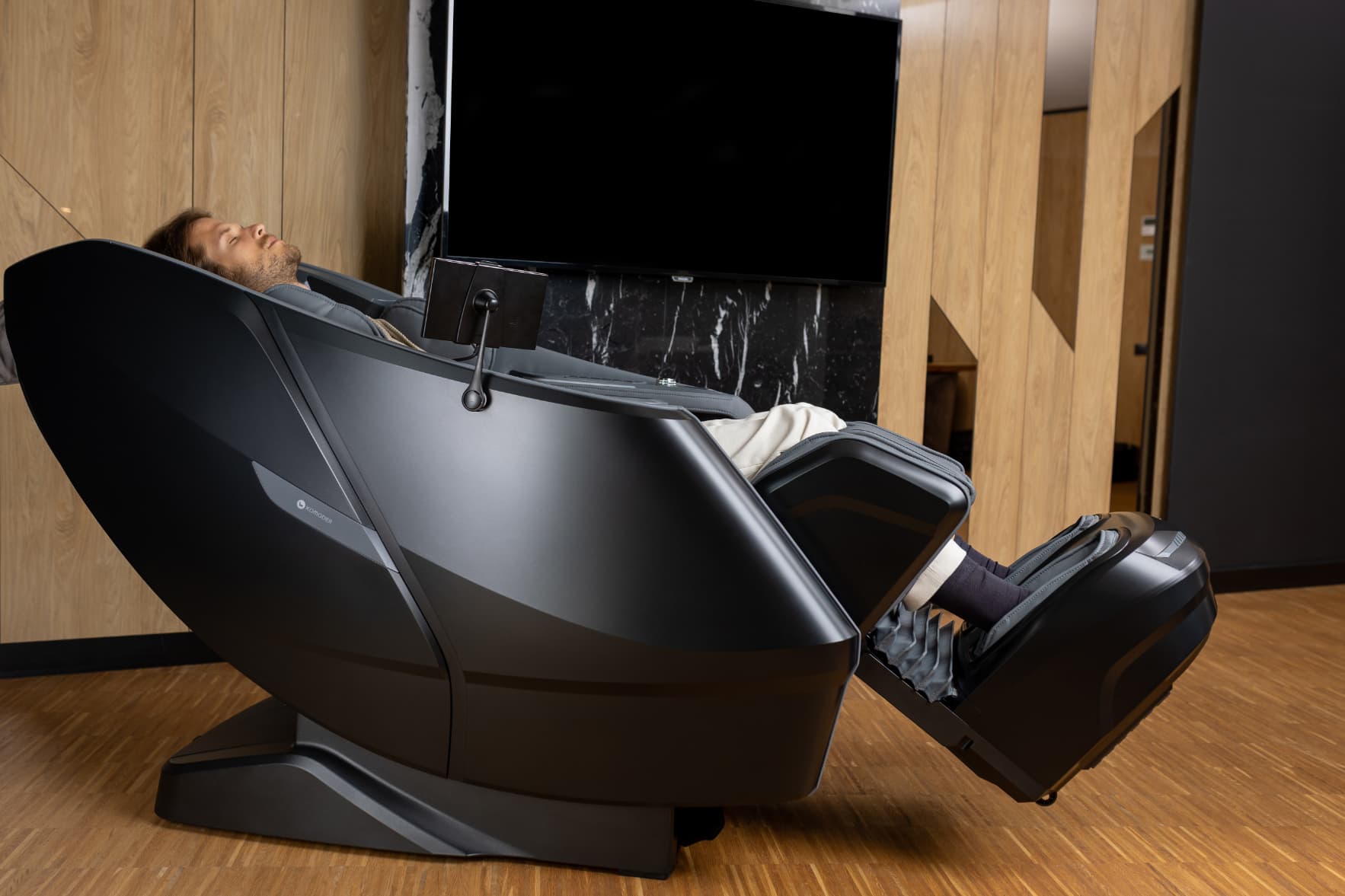 Verwarmde rug en kuiten 