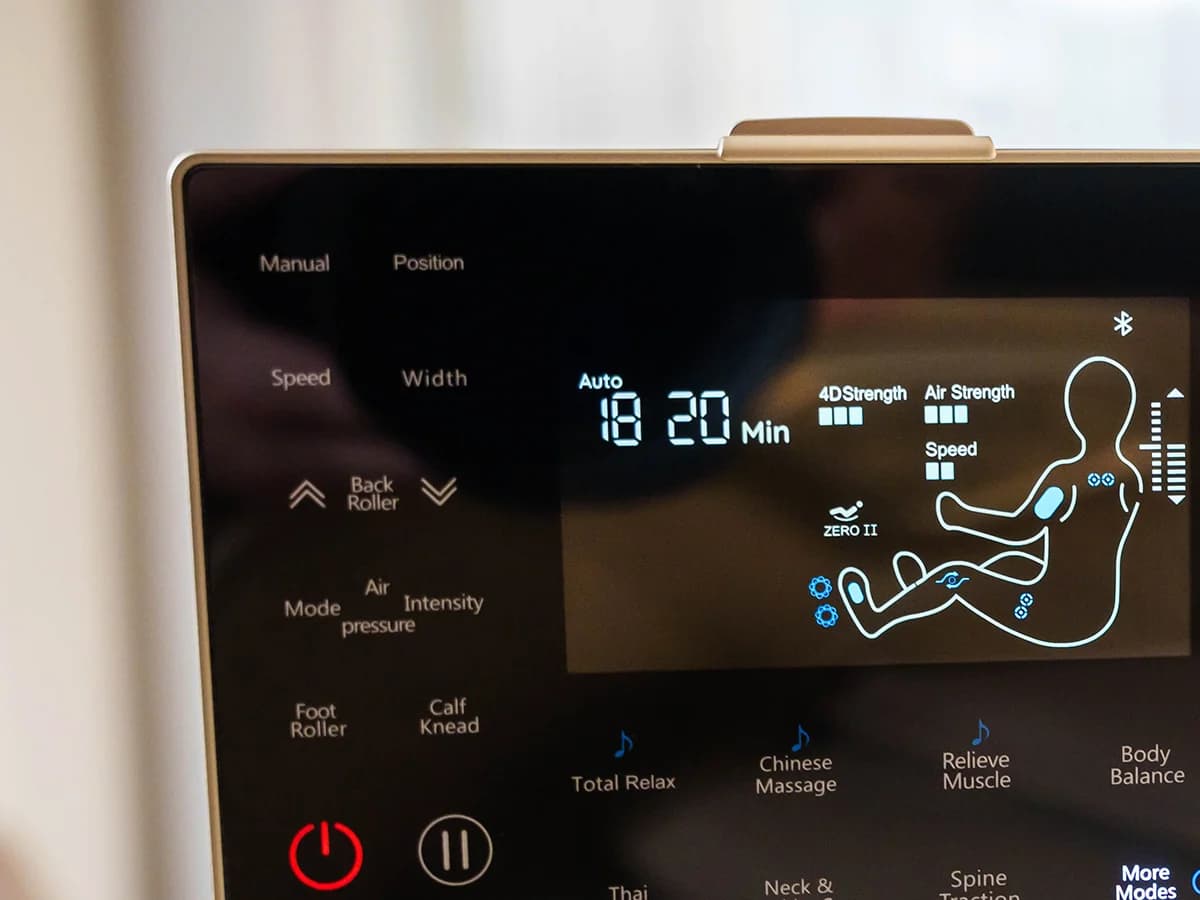 Customized massage experience