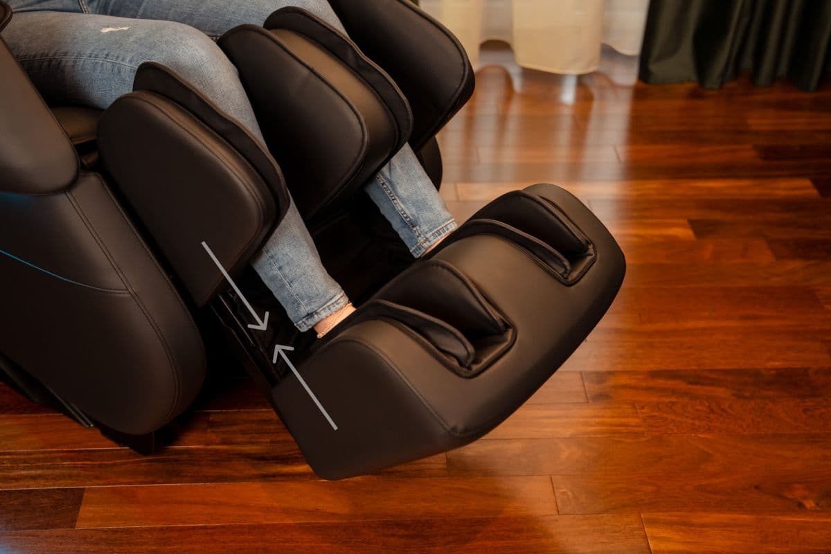 Extandable footrest