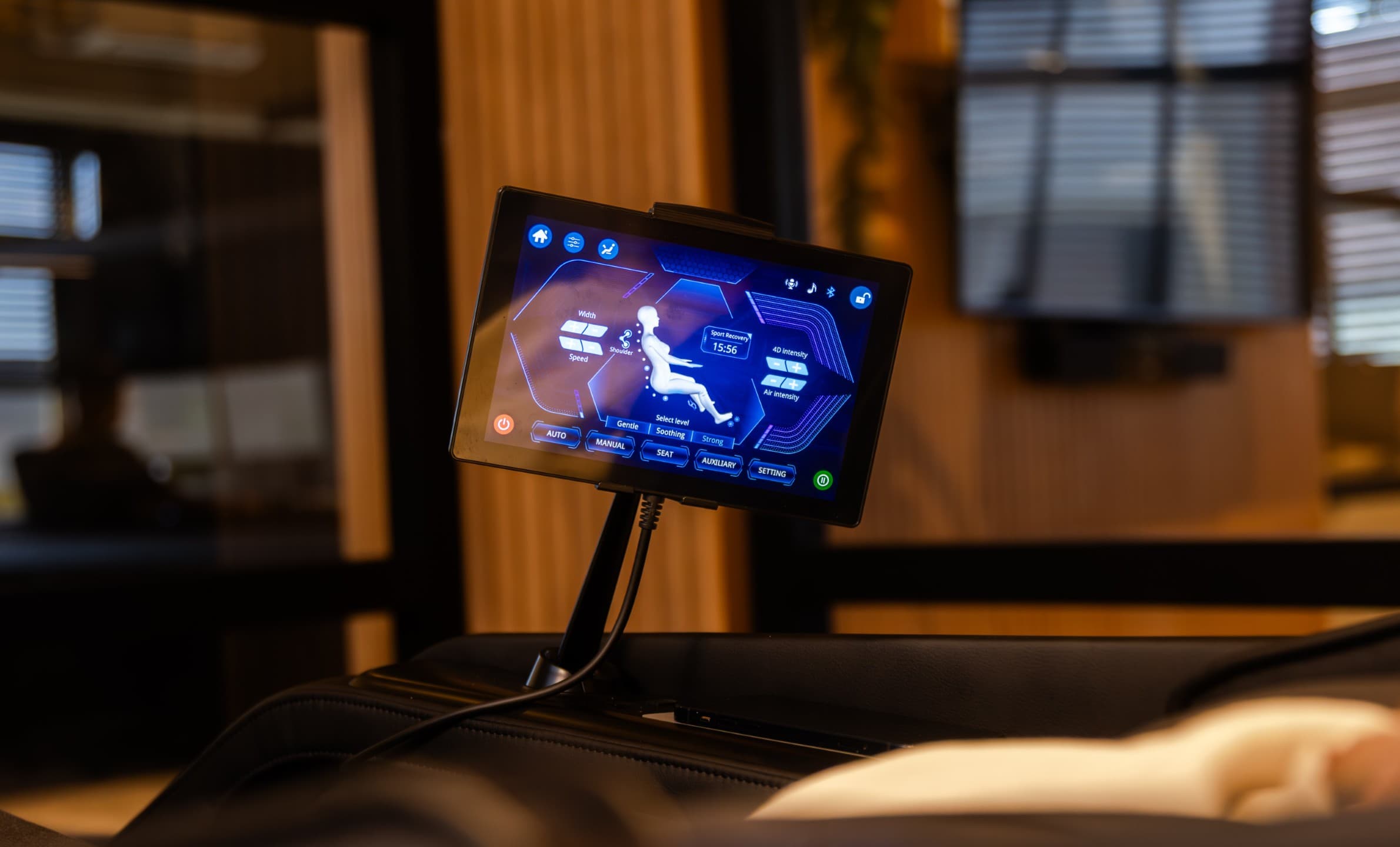 Fully Customisable Massage - 5 Speeds & 5 Intensities