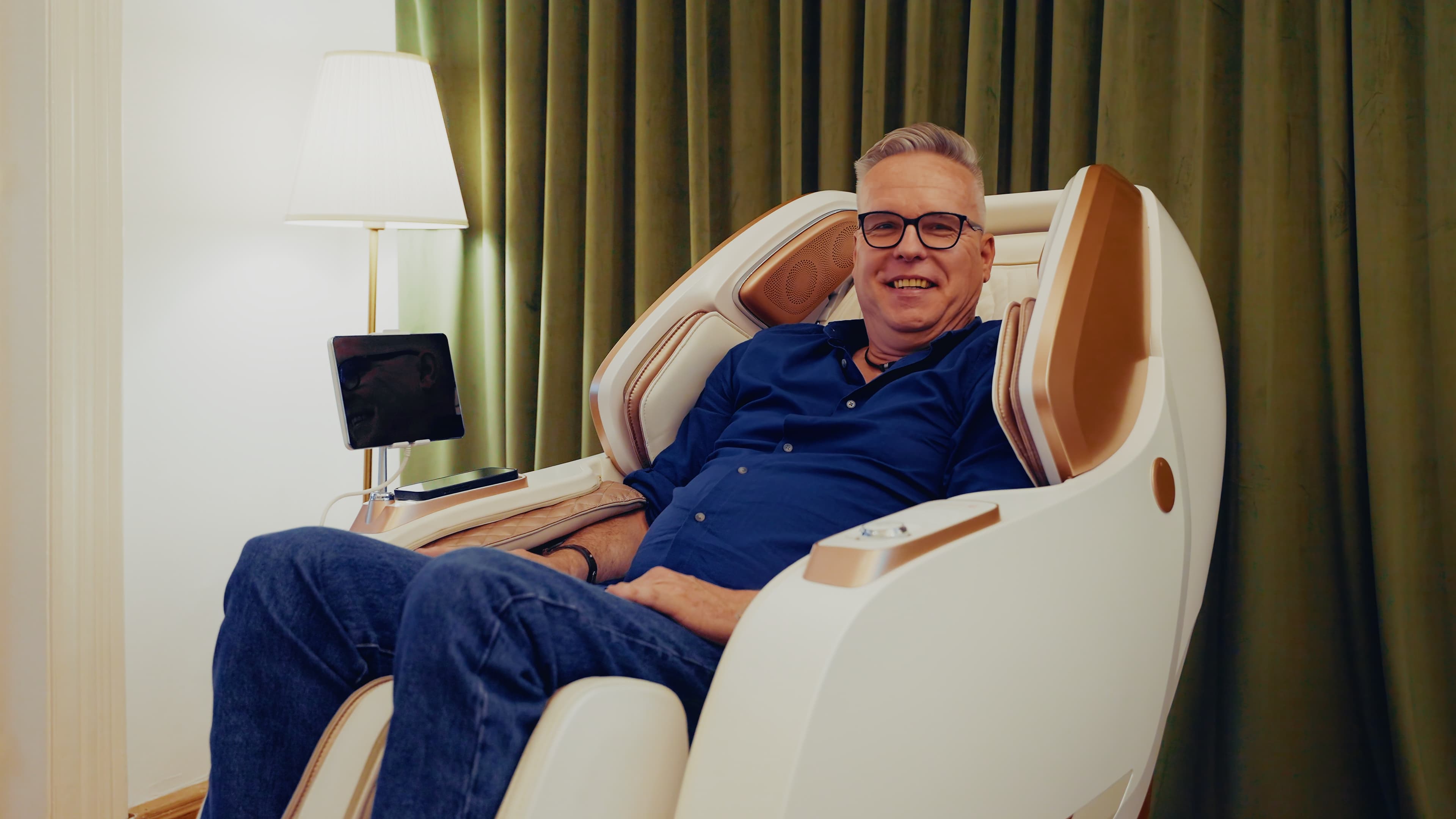 De klantenservice en het opbouwen van de stoel waren uitstekend geregeld.