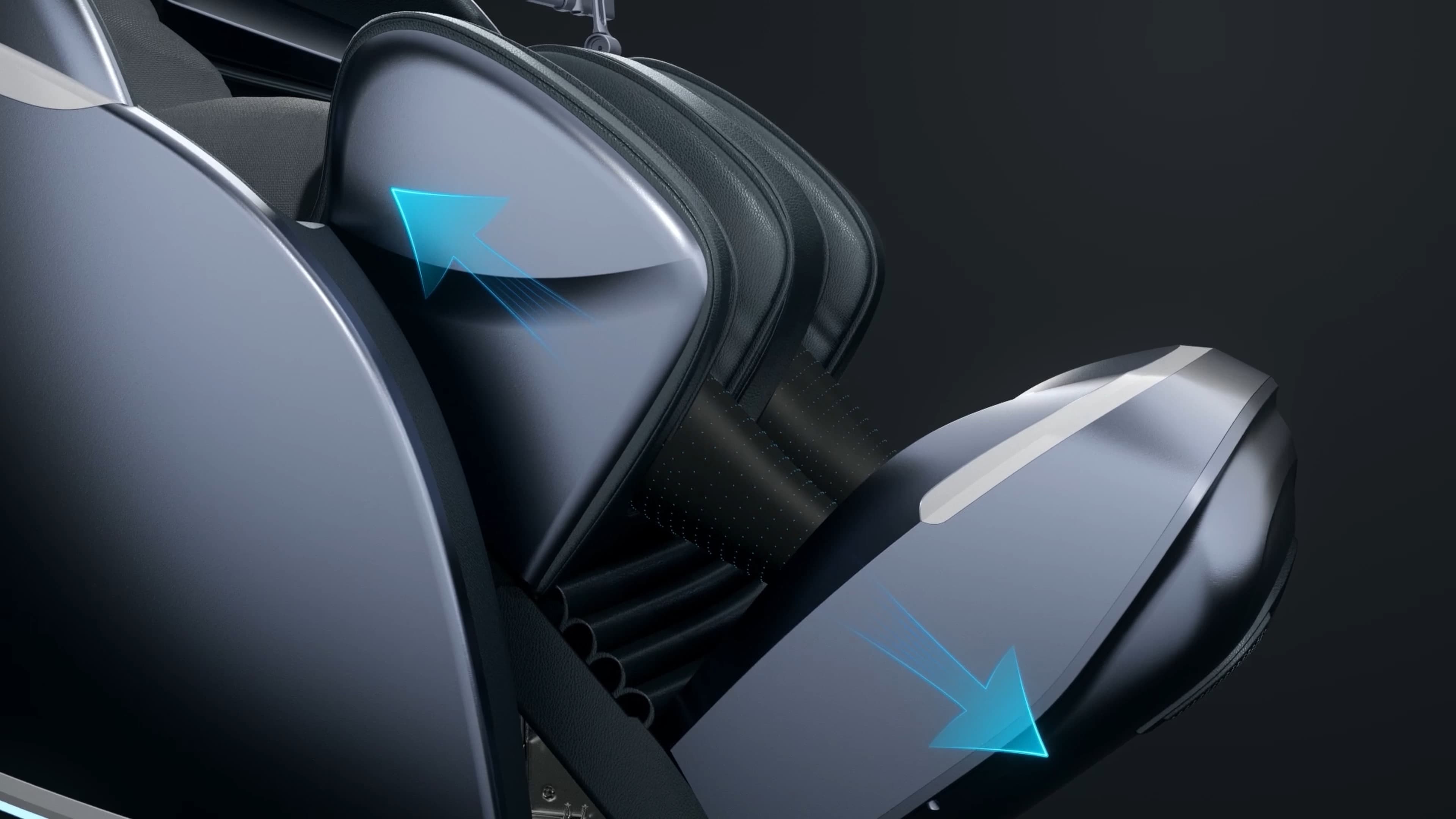 Elektrisch verstelbare voetsteun